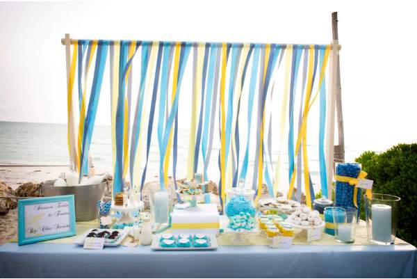 LaCelebracion.com: Utiliza la naturaleza como fondo para tu mesa dulce